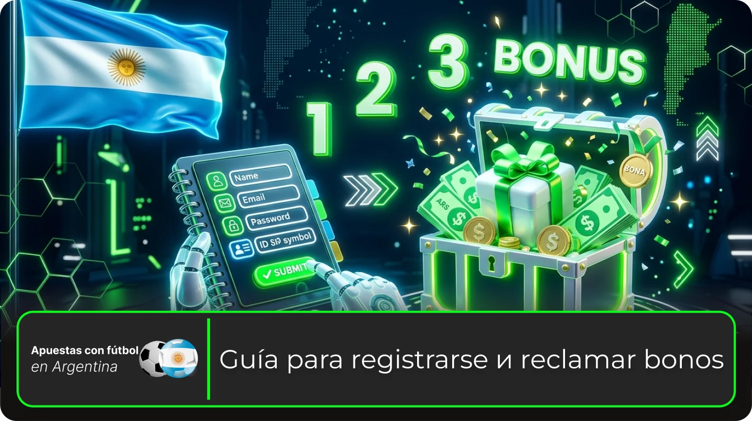 Registro rápido para obtener promociones deportivas