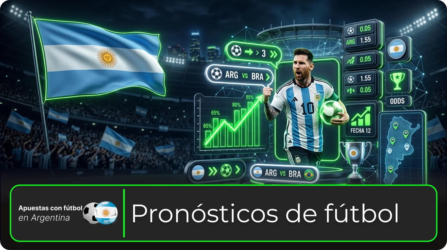 Apuestas de fútbol Argentina con análisis deportivo