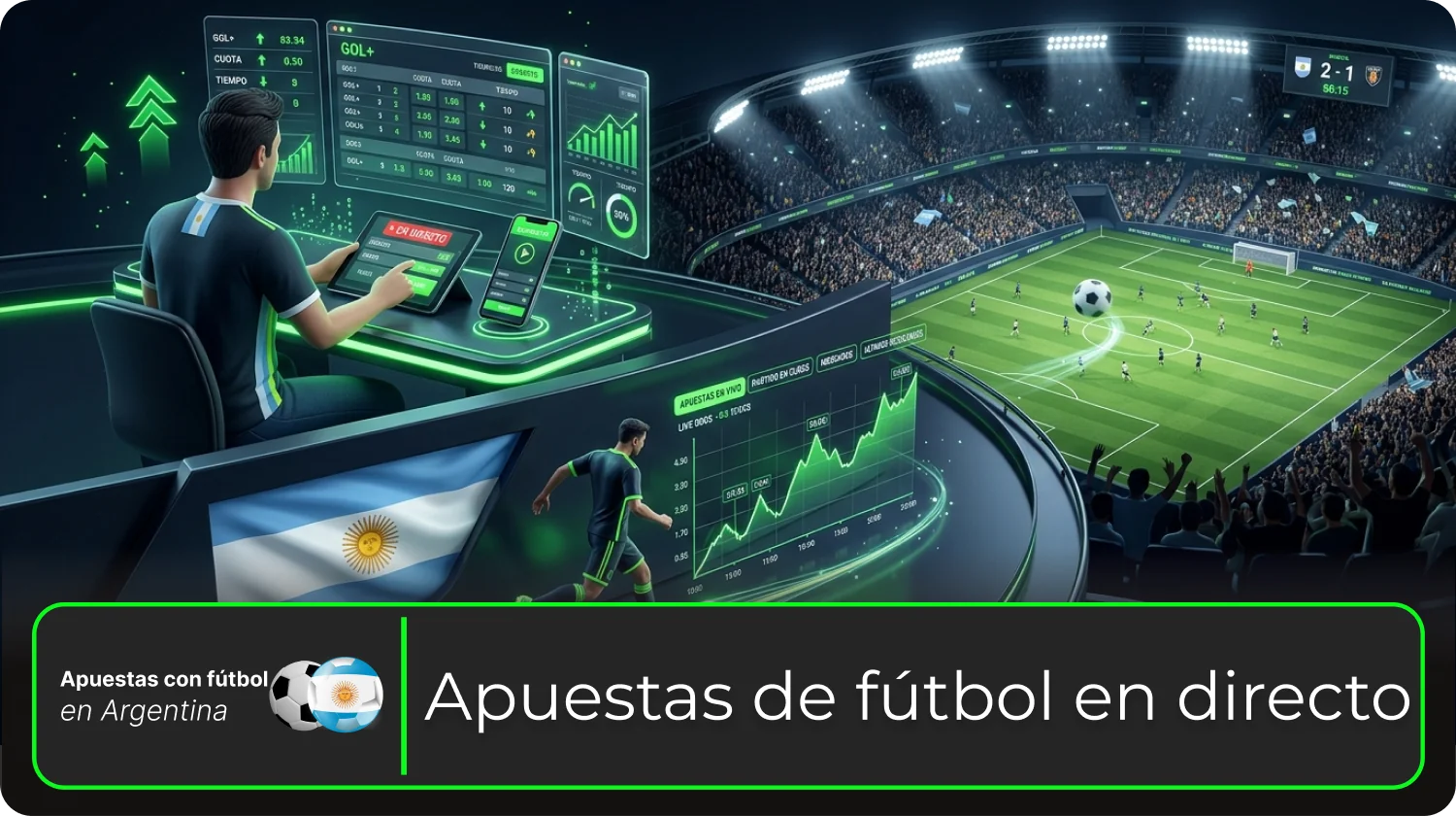 Experiencia en vivo para seguir cada partido